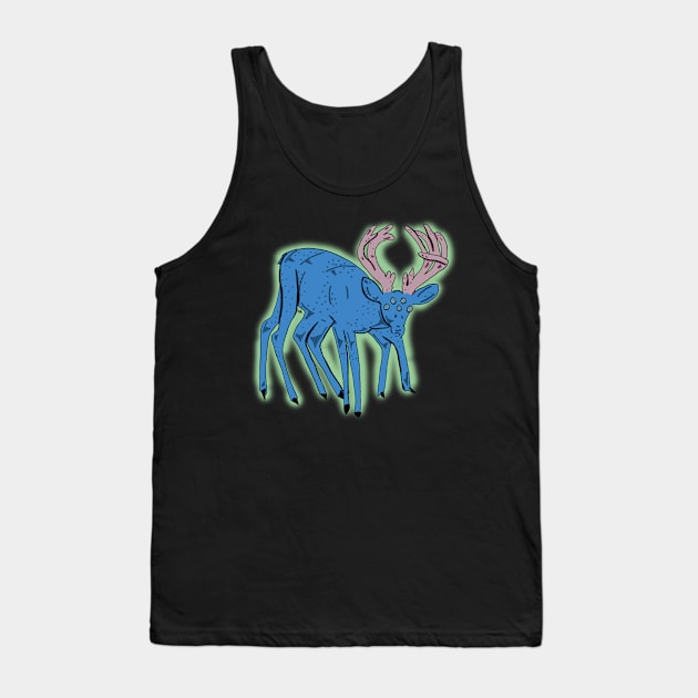 Mutant Deer Tank Top by Katherine Montalto